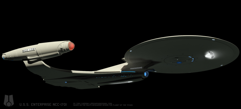 Illustration for article titled McQuarrie Enterprise with a twist